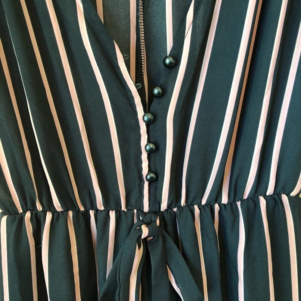 Striped Jumpsuit Wide Leg - Picture 4 of 8